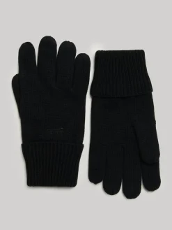 Superdry Knitted Logo Gloves^ Hats, Gloves & Scarves|Hats, Scarves & Gloves