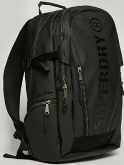 Superdry Black Tarp Rucksack^ Bags