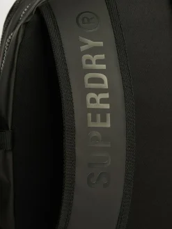 Superdry Black Tarp Rucksack^ Bags