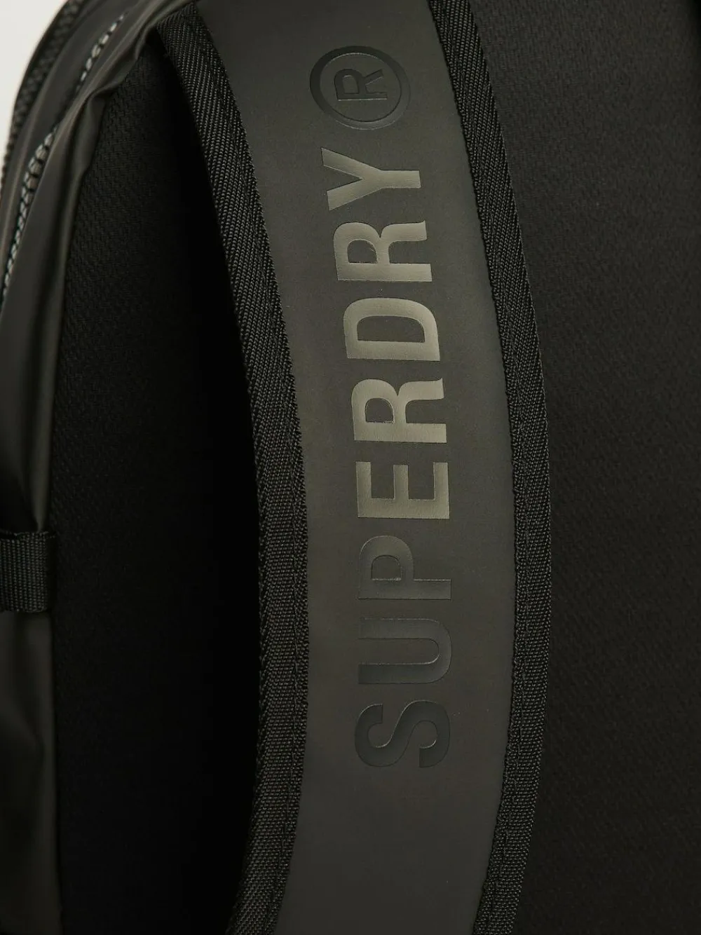 Superdry Black Tarp Rucksack^ Bags