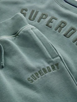 Superdry Dark Green Sweat Top & Shorts Set^BOY Sweatshirts & Hoodies|Sweatshirts & Hoodies
