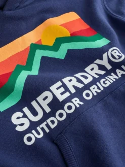 Superdry Navy Mix Hoodie^BOY Sweatshirts & Hoodies|Sweatshirts & Hoodies