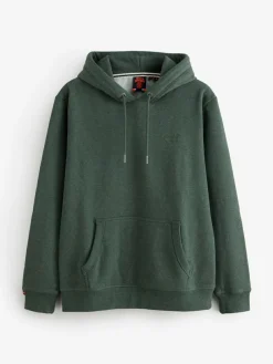 Superdry Olive Green Essential Logo Hoodie