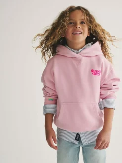 Outlet Superdry Essentials Hoodie Pink