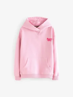 Outlet Superdry Essentials Hoodie Pink