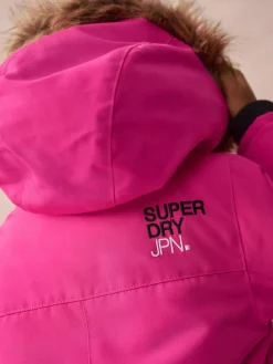 Superdry Pink Everest Snowsuit^BOY Coats, Jackets & Pramsuits|Coats, Jackets & Pramsuits