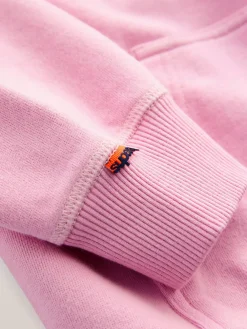 Clearance Superdry Logo Hoodie Pink