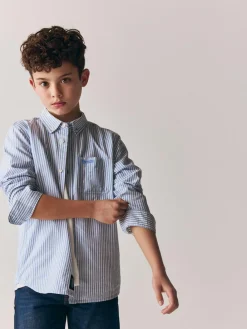 Superdry Stripe Oxford Shirt^BOY Shirts