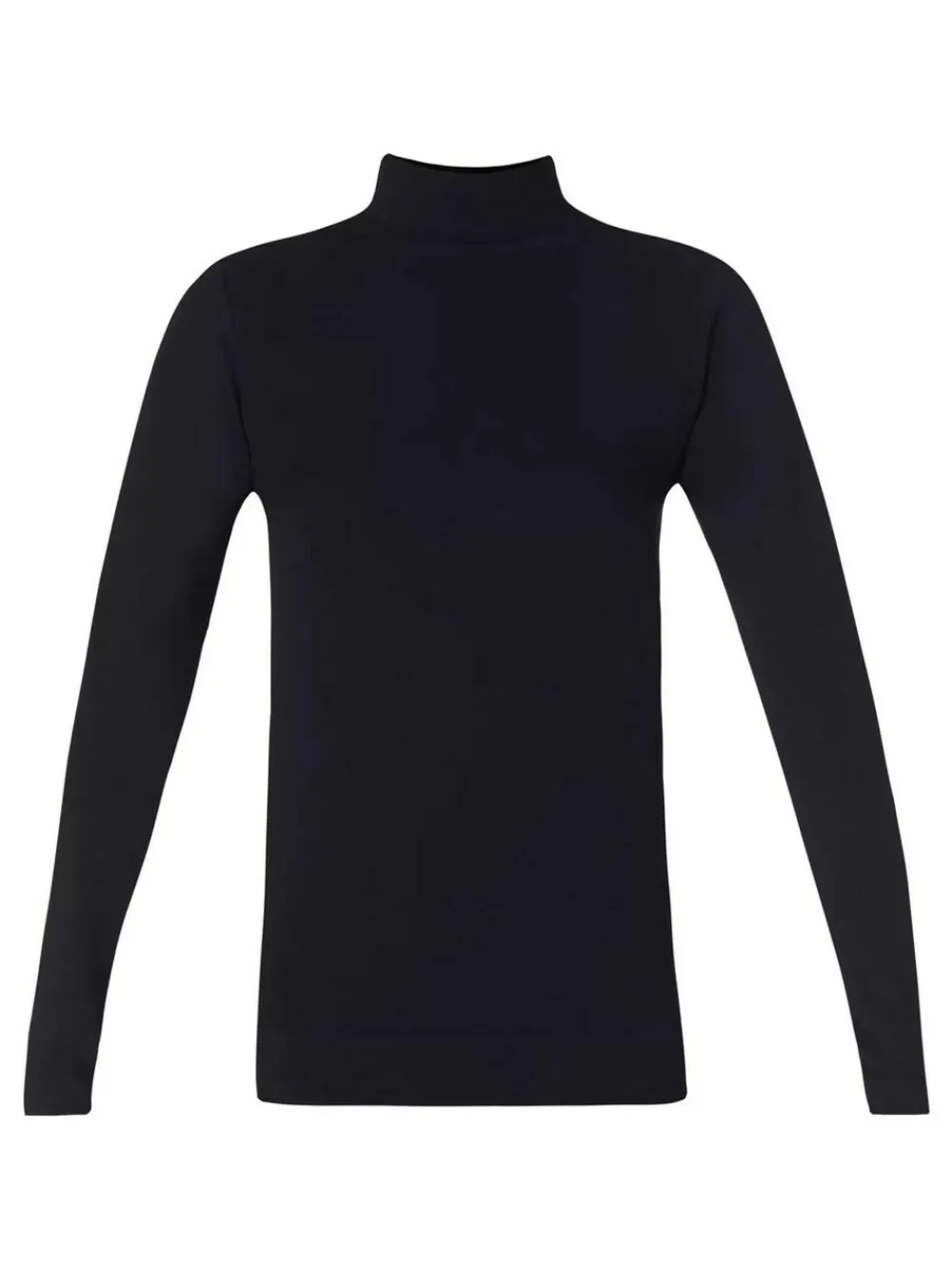 Outlet Sweaty Betty Black Modal High Neck Base Layer Top