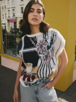 Next Knitted Tank^Women Tops & T-Shirts|Knitwear