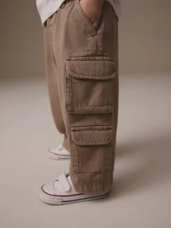 Next 100% Cotton Cargo Trouser Jeans (3mths-7yrs)^BOY Jeans & Joggers|Jeans
