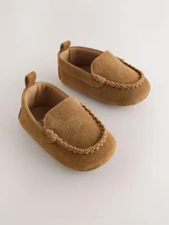 Best Next Baby Suede Shoes (0-2mths) Tan Brown