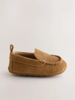 Best Next Baby Suede Shoes (0-2mths) Tan Brown