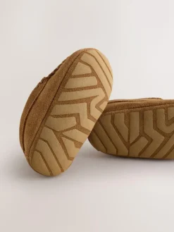 Best Next Baby Suede Shoes (0-2mths) Tan Brown