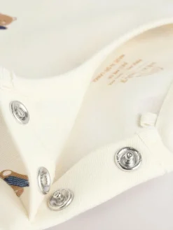 Best Next Tan Brown Bear Cord Dungarees and Bodysuit Set (0mths-2yrs)