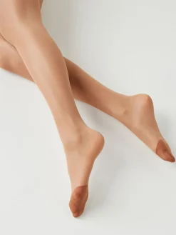 Clearance Next Bum/Tum/Thigh Gloss Shaping 20 Denier Tights Tan Brown