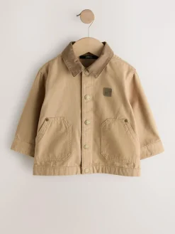 Next Canvas Overshirt (3mths-7yrs)^BOY Shirts|Suits & Vest
