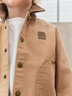 Next Canvas Overshirt (3mths-7yrs)^BOY Shirts|Suits & Vest