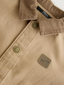 Next Canvas Overshirt (3mths-7yrs)^BOY Shirts|Suits & Vest