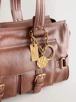 Next Charm Buckle Hand Held Bag^Women Bags