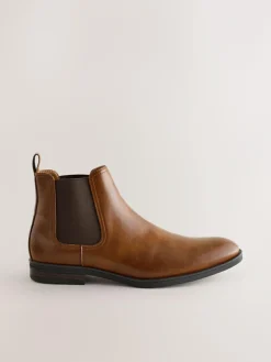 Clearance Next Chelsea Boots Tan Brown