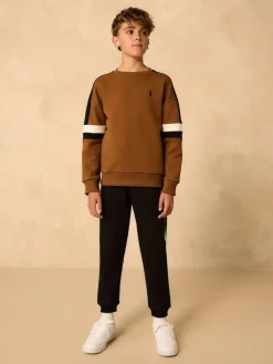 Next Colourblock Crew Set (3-16yrs)^BOY Sets & Outfits|Sweatshirts & Hoodies