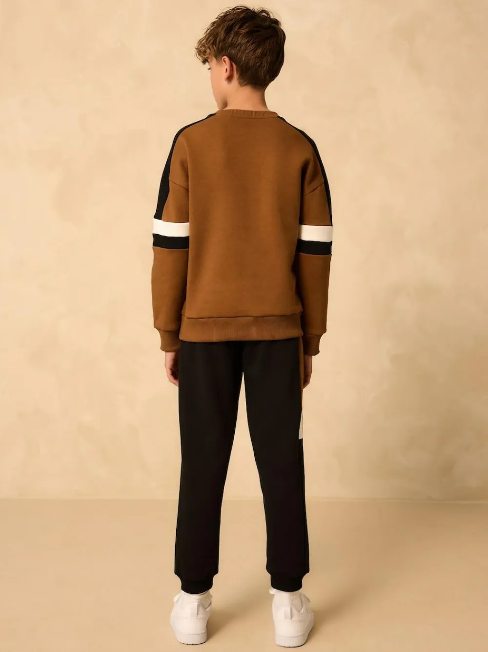 Next Colourblock Crew Set (3-16yrs)^BOY Sets & Outfits|Sweatshirts & Hoodies