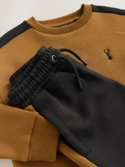 Next Colourblock Crew Set (3-16yrs)^BOY Sets & Outfits|Sweatshirts & Hoodies