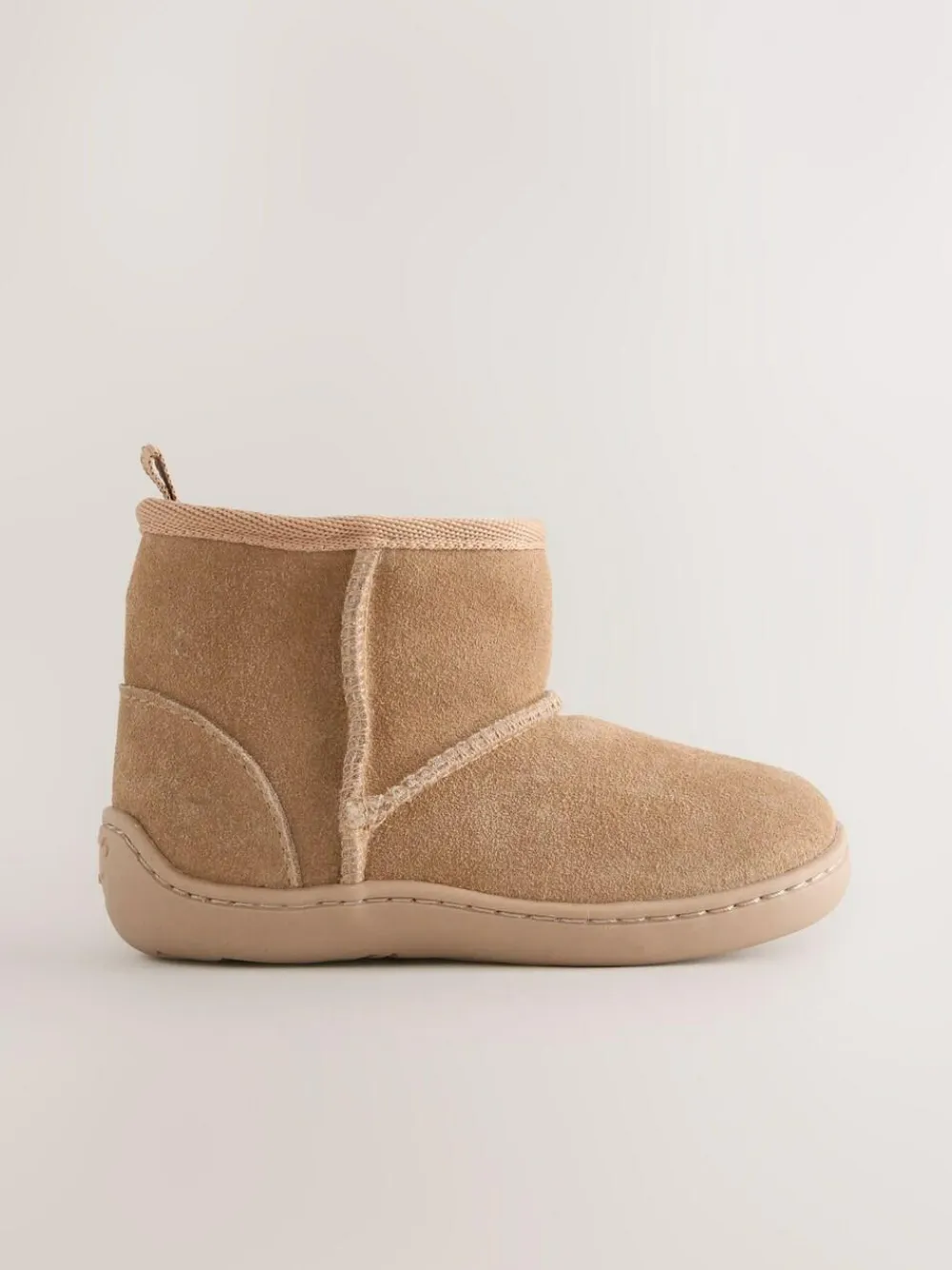 Next Tan Brown First Walker Suede Pull On Boots^ Unisex|Shoes