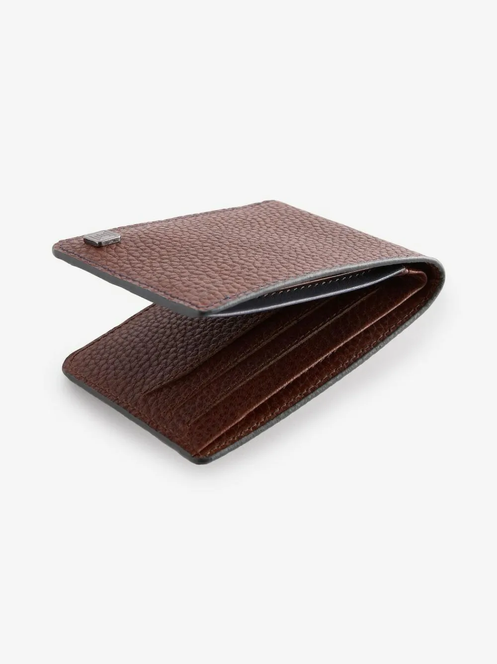 Hot Next Tan Brown Grainy Leather Wallet