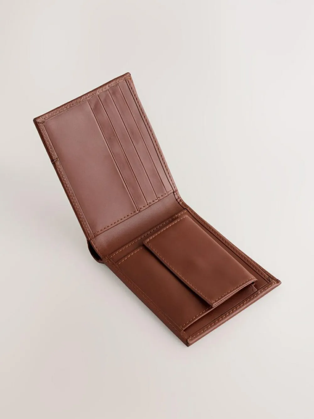 Best Next Leather Bifold Wallet Tan Brown