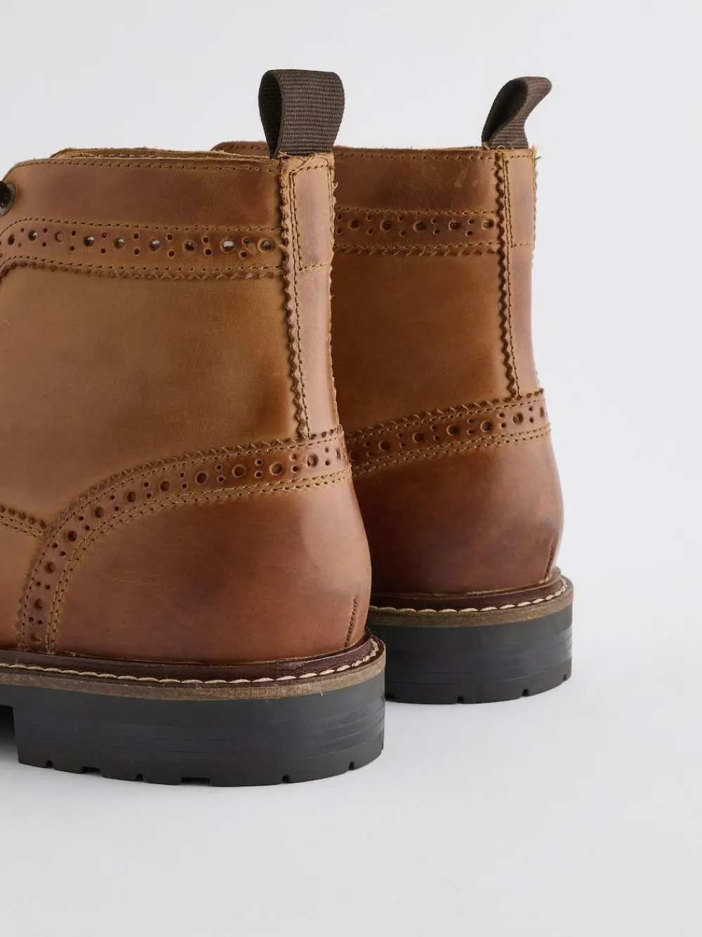 Next Leather Brogue Boots^ Boots|Boots