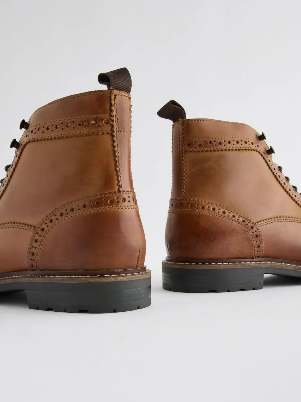 Next Leather Brogue Boots^ Boots|Boots