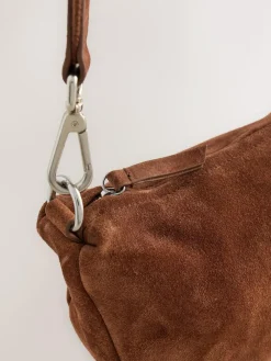 Next Tan Brown Leather Sling Cross Body Bag^Women Bags