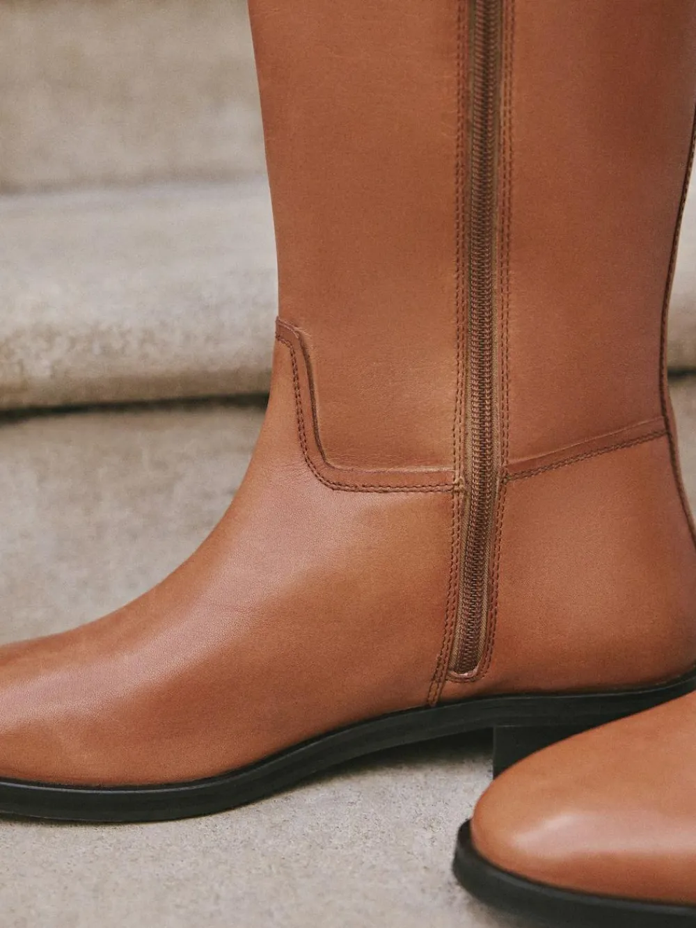 Next Standard/Wide Fit Forever Comfort® Flat Riding Boots^Women Wide Fit & Extra Wide Fit|Boots & Wellies