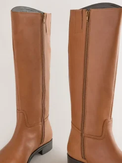 Next Standard/Wide Fit Forever Comfort® Flat Riding Boots^Women Wide Fit & Extra Wide Fit|Boots & Wellies