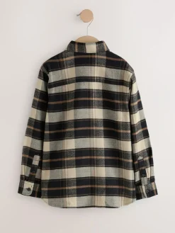 Next Long Sleeve Brushed Cotton Check Shirt (3-16yrs)^BOY Shirts