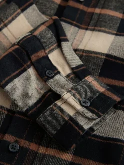 Next Long Sleeve Brushed Cotton Check Shirt (3-16yrs)^BOY Shirts