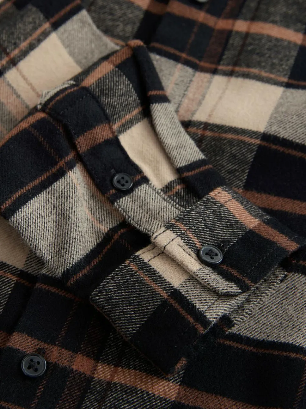 Next Long Sleeve Brushed Cotton Check Shirt (3-16yrs)^BOY Shirts