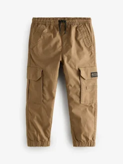 Next Tan Brown Loose Fit Cargo Trousers (3-16yrs)^BOY Joggers|Pants & Chinos