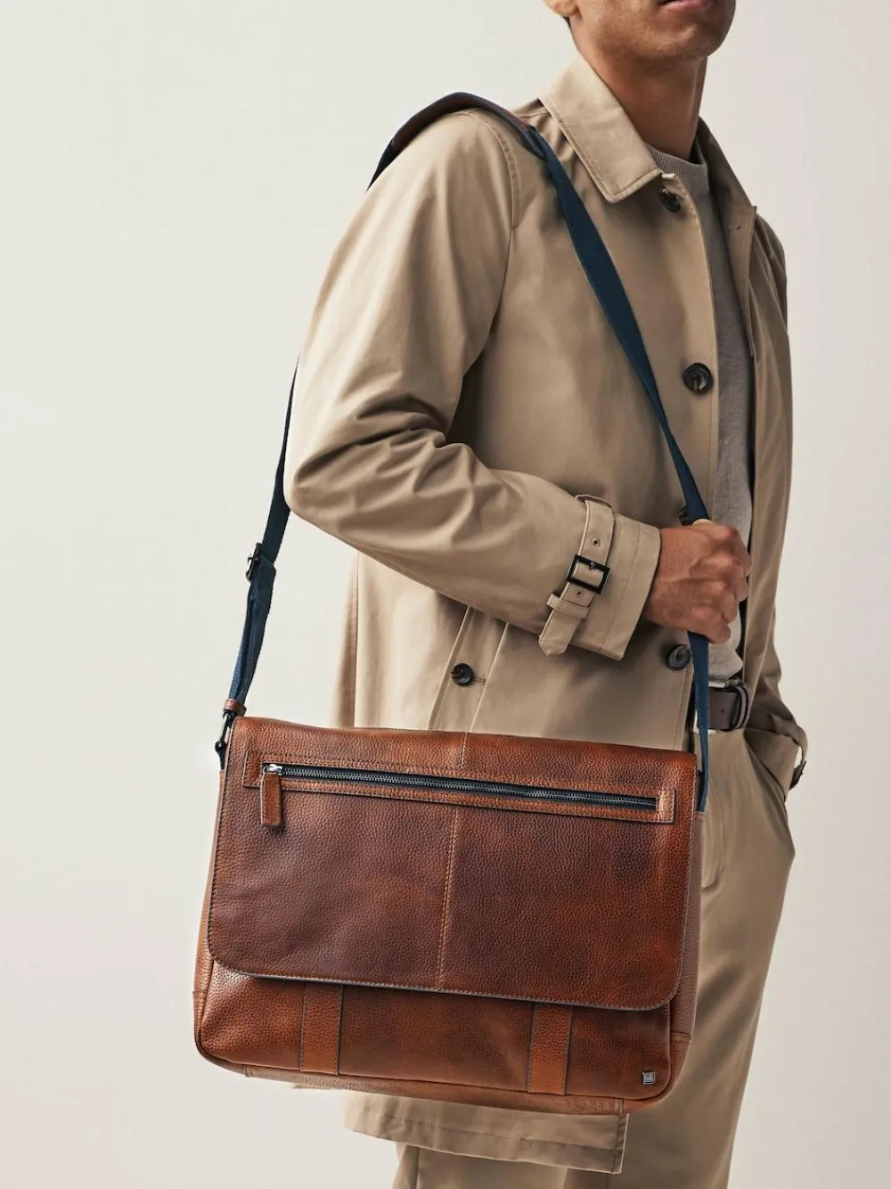 Sale Next Tan Brown Messenger Bag