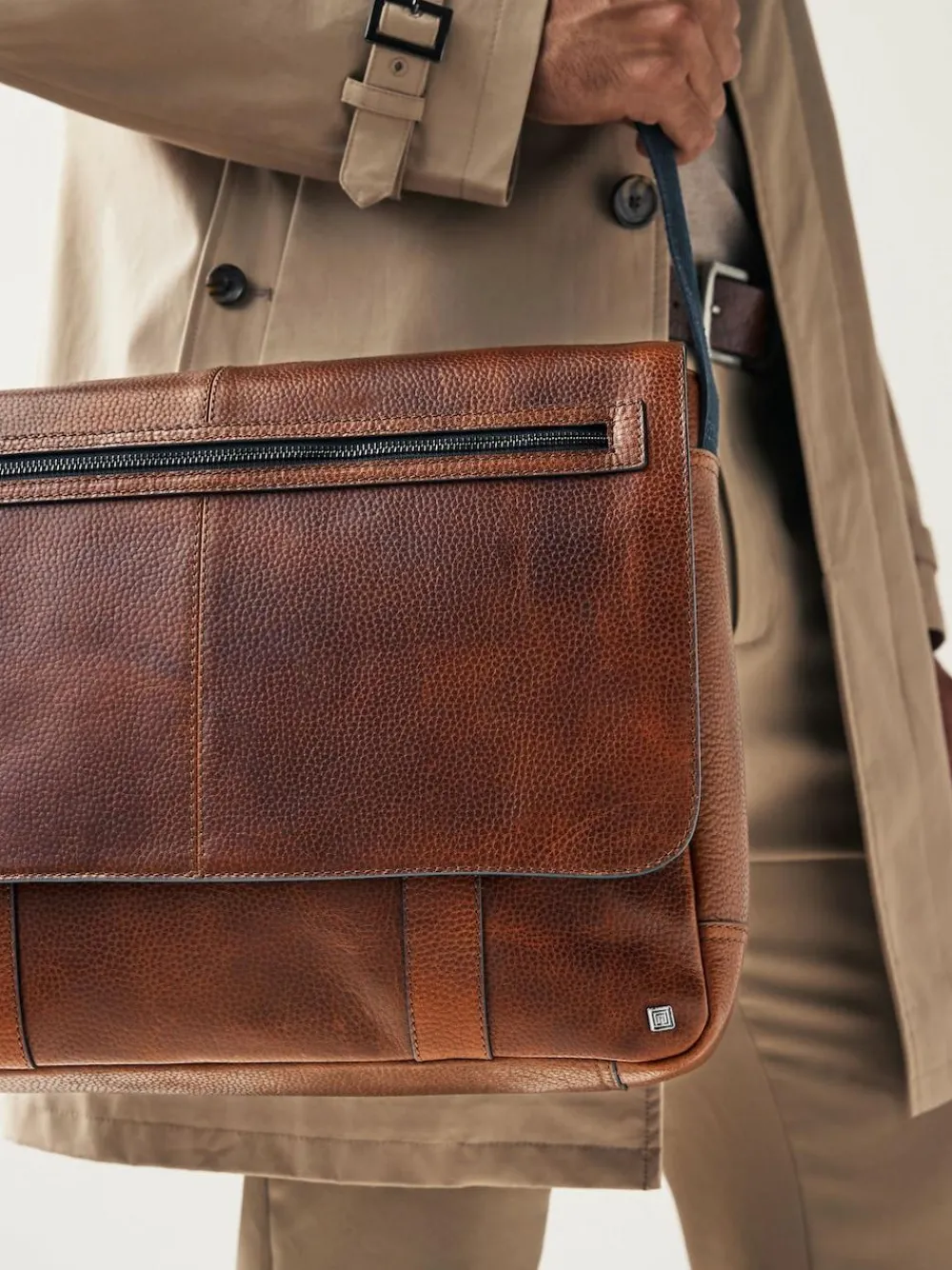 Sale Next Tan Brown Messenger Bag