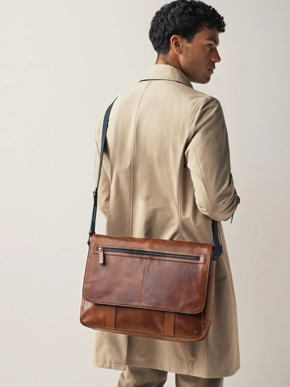 Sale Next Tan Brown Messenger Bag