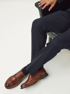 Next Oxford Wingcap Leather Shoes^ Shoes