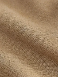 Clearance Next Regular Fit Linen Blend Pull on Trousers (3mths-7yrs) Tan Brown