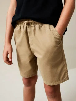 Next Tan Brown Regular Fit Shorts (3-16yrs)^BOY Shorts