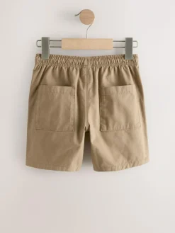 Next Tan Brown Regular Fit Shorts (3-16yrs)^BOY Shorts