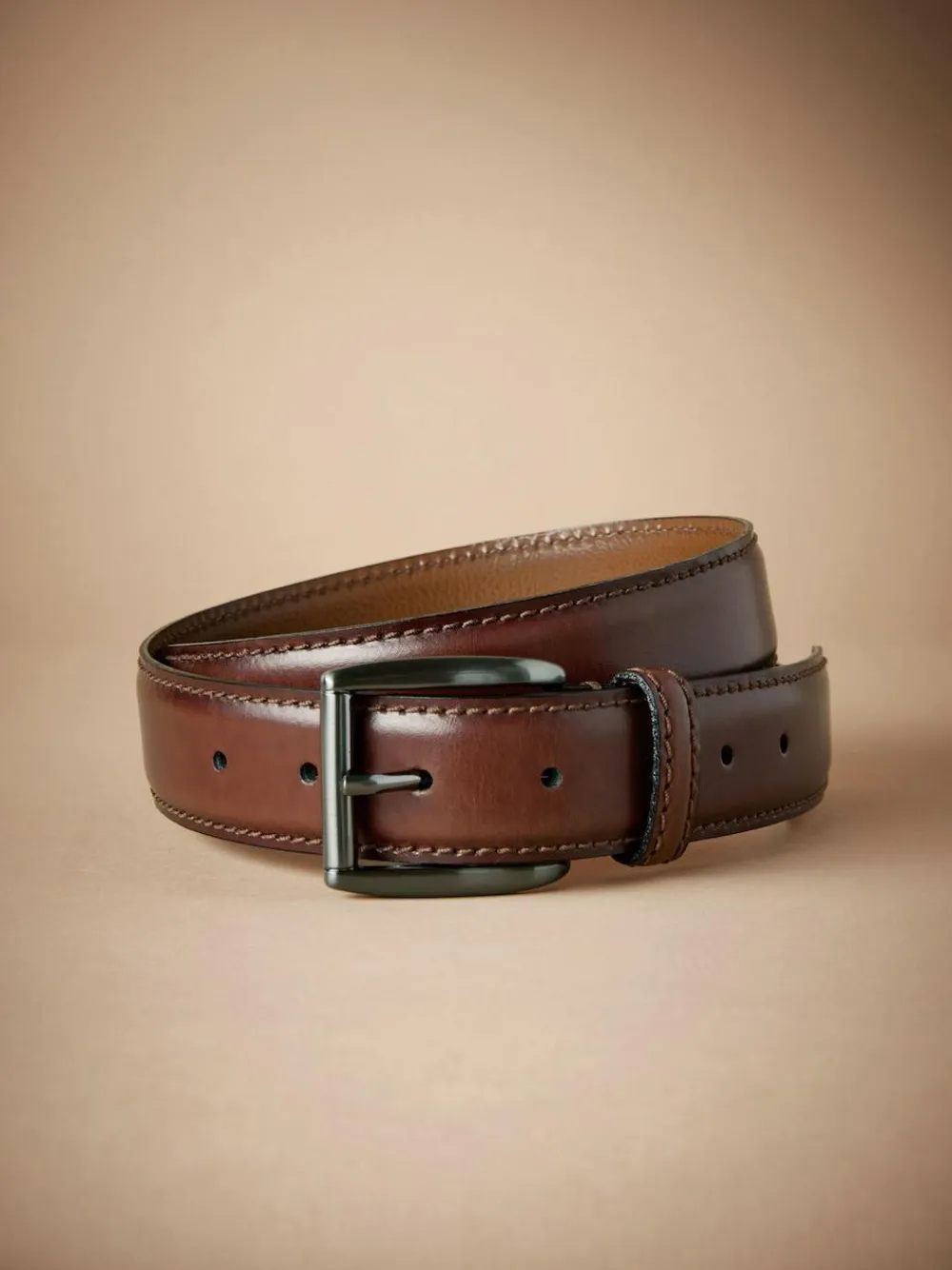 Sale Next Signature Formal Belt Tan Brown