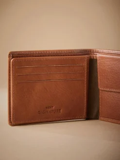 Next Signature Leather Extra Capacity Wallet^ Wallets