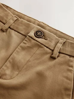 Next Tan Brown Skinny Fit Stretch Chino Trousers (3-17yrs)^BOY Pants & Chinos